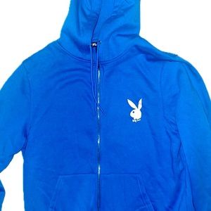 Playboy XL zip up sweater